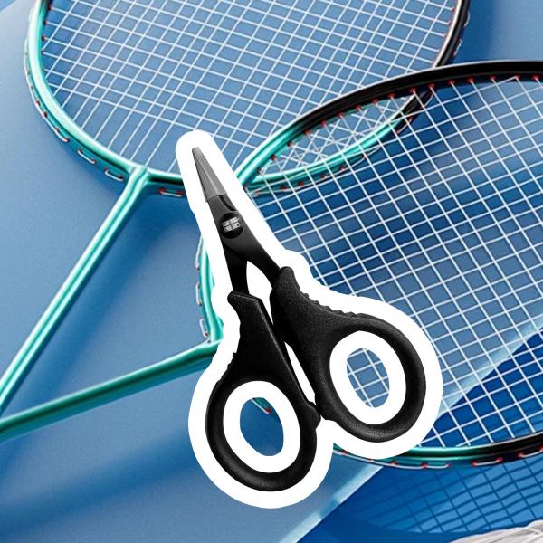 バドミントンストリング用はさみ、バドミントンラケットストリングはさみバドミントンストリングカッター修理用DIYバドミントンアクセサリー