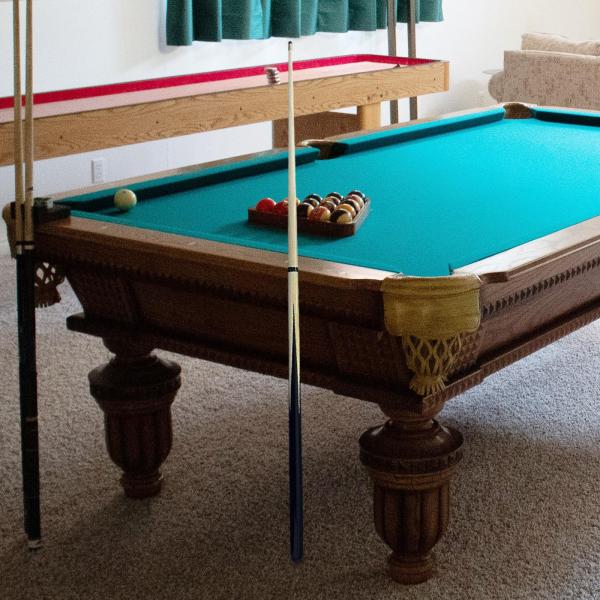 キッズプールキュー ビリヤードプールスティック 軽量ビリヤードキュー キッズプールスティック 子供用ビリヤード、ガールズボーイズ