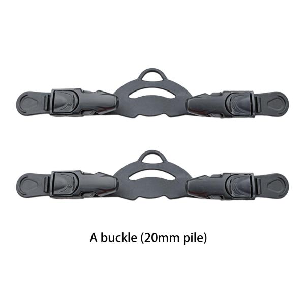 20mm ダイビングフィンヒール フィンヒール調節可能なバックルフィンフリッパーストラップ