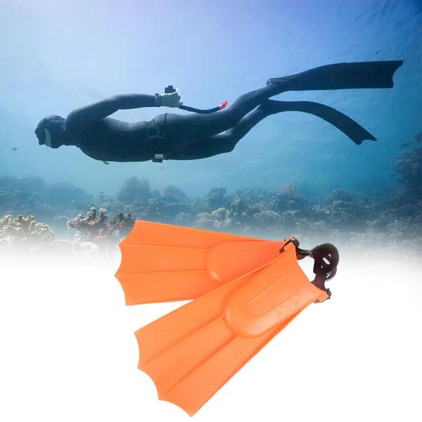 オレンジ 25〜30 ダイビングフィン スキューバダイビングフィン 水泳トレーニング用具 足ひれ