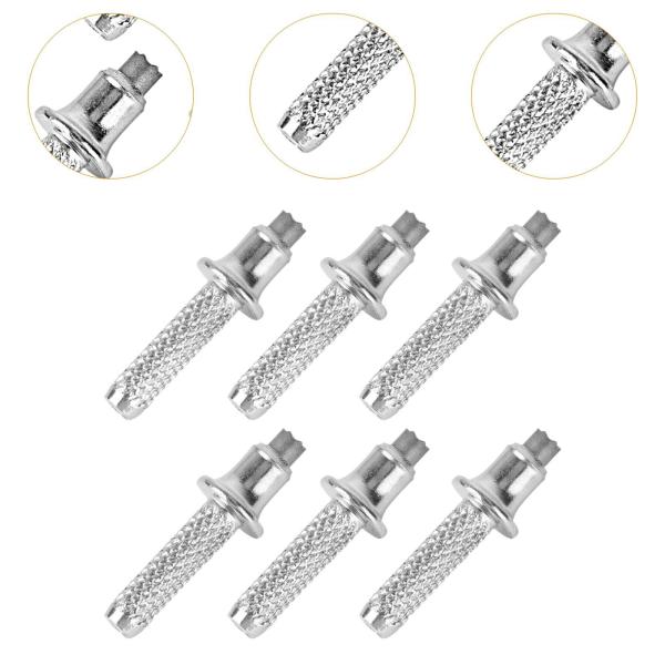 ハイキングポールチップ ポールキャップ スティックプロテクター 6個 登山アクセサリー ウォーキングスティックチップ トレッキング アウトドア 登山 