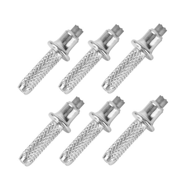 ハイキングポールチップ ポールキャップ スティックプロテクター 6個 登山アクセサリー ウォーキングスティックチップ トレッキング アウトドア 登山 