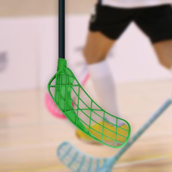 フロアボールスティックブレード機器 簡単設置 インラインホッケースティックブレード グリーン 左手