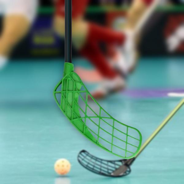 フロアボールスティックブレード機器 簡単設置 インラインホッケースティックブレード グリーン 左手