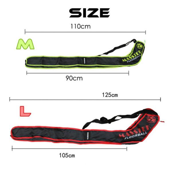 アイスホッケー スティック バッグ ポーチ オーガナイザー スポーツ 大人用 ホッケー アクセサリー 収納 イエロー 110cm