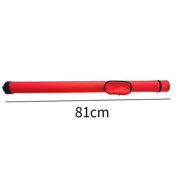 ビリヤードキューケース 収納バッグ ジッパー付き 軽量 1/2 保護ハード ビリヤードアクセサリーポーチ ビリヤードキューケース キャリーバッグ