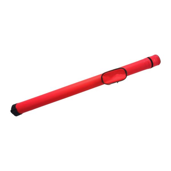 ビリヤードキューケース 収納バッグ ジッパー付き 軽量 1/2 保護ハード ビリヤードアクセサリーポーチ ビリヤードキューケース キャリーバッグ