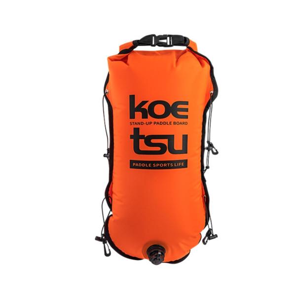 スイムブイ スイムセキュリティフロートとドライバッグ ナイロン防水収納バッグ 浅いダイビングやオープンウォーター用のスイミングブイフロート