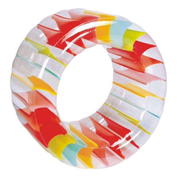 インフレータブルウォーターホイール スイミングプールフロート 巨大インフレータブルローリングホイール 湖の庭 屋内 屋外 パーティー 大人用