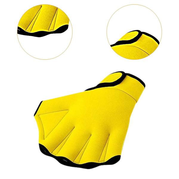 水泳用グローブ 水泳トレーニング用グローブ パドルトレーニング 水中有酸素運動用 耐水性 水中用グローブ ダイビング用グローブ