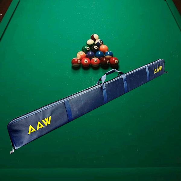 ビリヤード キュースティックケース スポーツバッグ ブラック 保護 調節可能 タイト ソフト プールスティックバッグ スヌーカースティック ジョイント