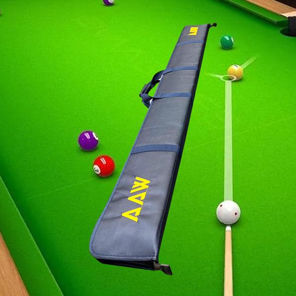 ビリヤード キュースティックケース スポーツバッグ ブラック 保護 調節可能 タイト ソフト プールスティックバッグ スヌーカースティック ジョイント