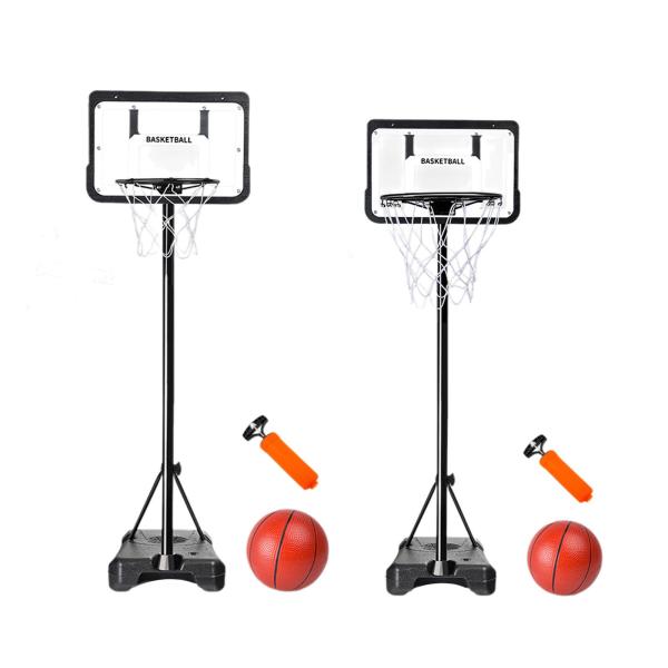 子供用バスケットボールフープ スタンド付き ポータブル 背景 リビングルーム 148cm〜250cm