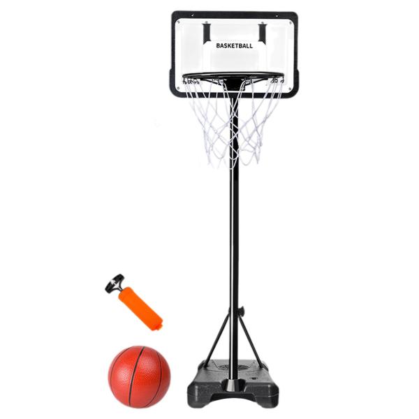 子供用バスケットボールフープ スタンド付き ポータブル 背景 リビングルーム 148cm〜250cm