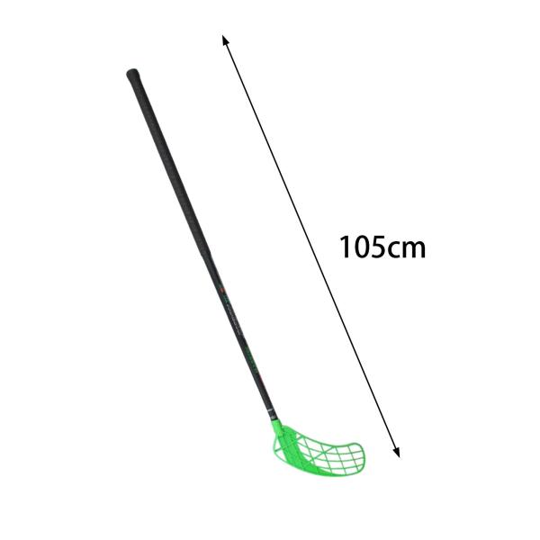 ホッケースティック トレーニング補助具 フロアボールスティック エンターテイメント フィットネス アウトドア用 グリーン 左手用