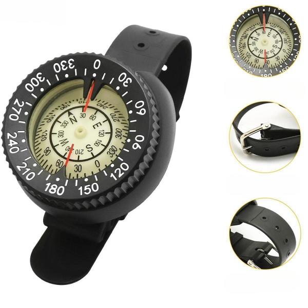 ダイビングコンパス リストカヤックコンパス 防水ツール リストコンパス 軽量 ミニ ポータブル アクセサリー サバイバル 緊急用