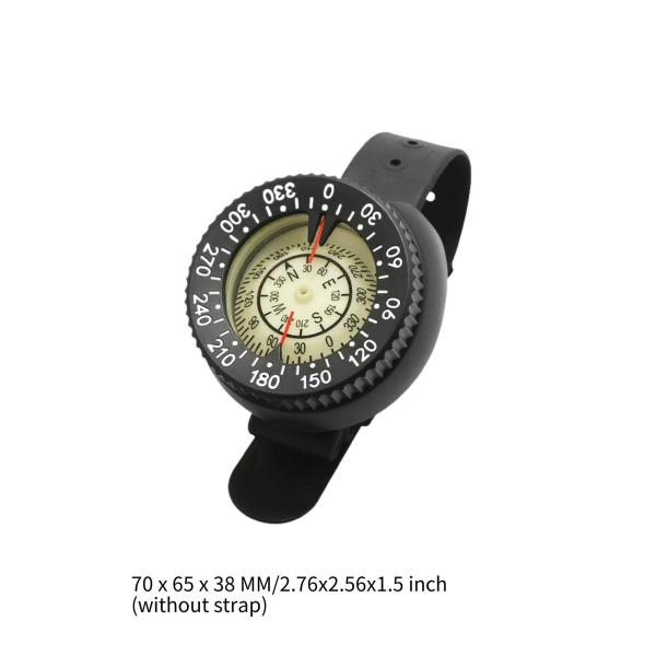 ダイビングコンパス リストカヤックコンパス 防水ツール リストコンパス 軽量 ミニ ポータブル アクセサリー サバイバル 緊急用