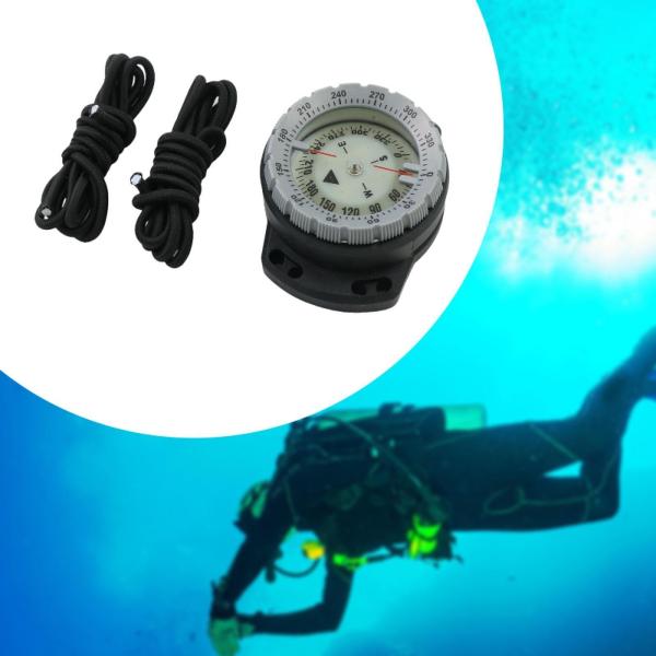 ダイビングコンパス 防水ダイビング器具 ハイキング セーリング アウトドアスポーツ用 グレー