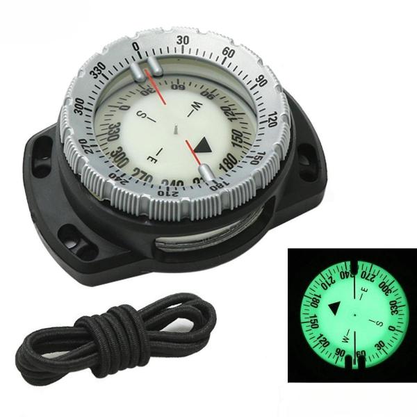 ダイビングコンパス 防水ダイビング器具 ハイキング セーリング アウトドアスポーツ用 グレー