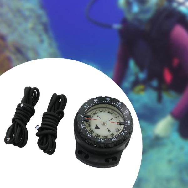 ダイビングコンパス 防水ダイビング用品 ハイキング セーリング アウトドアスポーツ用 ブラック