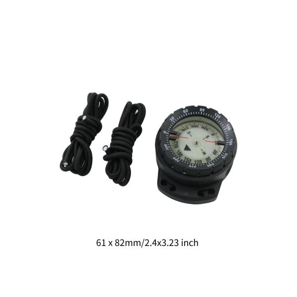 ダイビングコンパス 防水ダイビング用品 ハイキング セーリング アウトドアスポーツ用 ブラック