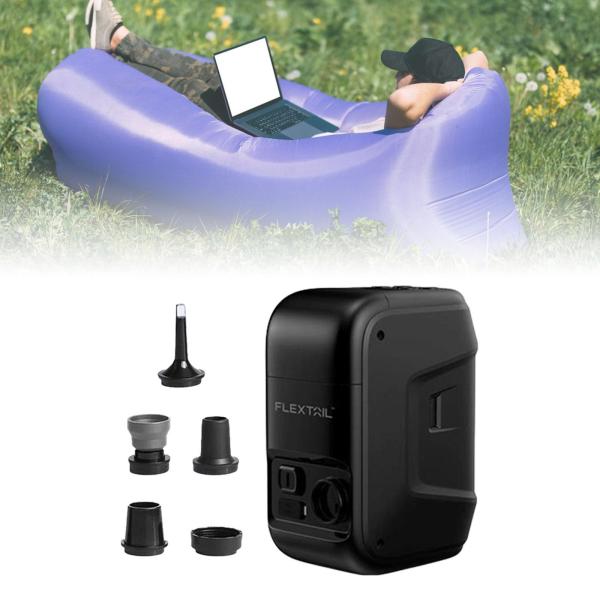 空気を膨らませたり縮めたりできるエアポンプ ポータブルエアポンプ ポータブルカヤック エアマットレス用電動エアポンプ インフレータブルラフト 真空バッ