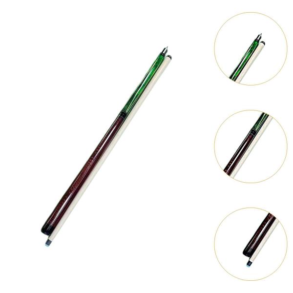 ビリヤードプールキュースティック、ブレイクジャンプキューパンチキュー、セグメント化された13.8mmの大きなチップ、プールスティック、練習用キュープレ