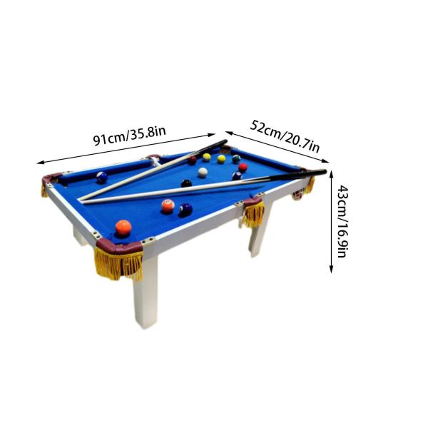 ミニ卓上プールセット ビリヤードゲームデスク プールキュー クリスマスギフト スポーツ玩具 屋内ゲーム玩具 デスクトップ スヌーカーテーブル 家族向け