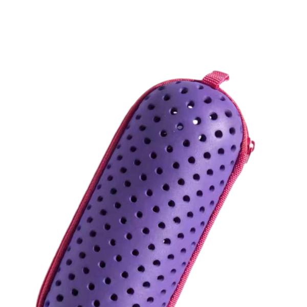 水泳ゴーグルケース 通気性のある保護ケース 大人用 夏用 水泳愛好家へのギフト パープル