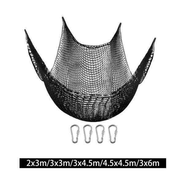 子供用遊び場安全ネットクライミング用具 裏庭の砦 屋外用 2m x 3m