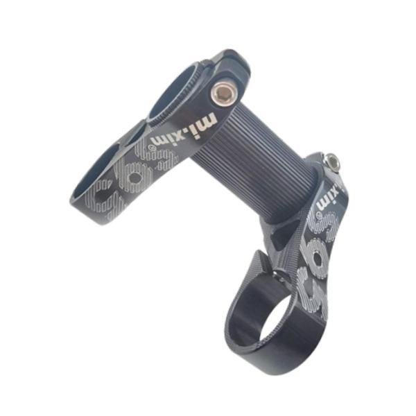 ダブルステム 折りたたみ自転車ステム CNC 25.4mm/1インチ ハンドル