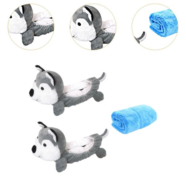 アイススケート用ブレードカバー タオル付き アイススケート用 ホッケースケート用 フィギュアスケート用 ハスキー用