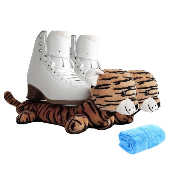 アイススケートブレードはアイススケートのためのタオルとカバーホッケースケートフィギュアスケートタイガー