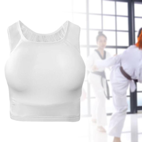 XL 空手用胸当て 女性用空手胸部プロテクター器具トレーニング