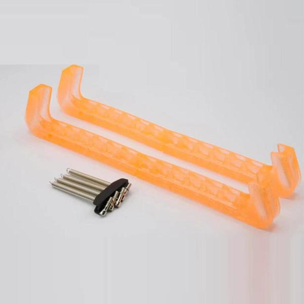 アイス スケート ガード ホッケー フィギュア スケート ガード フィギュア スケート ウィンター スポーツ用 オレンジ