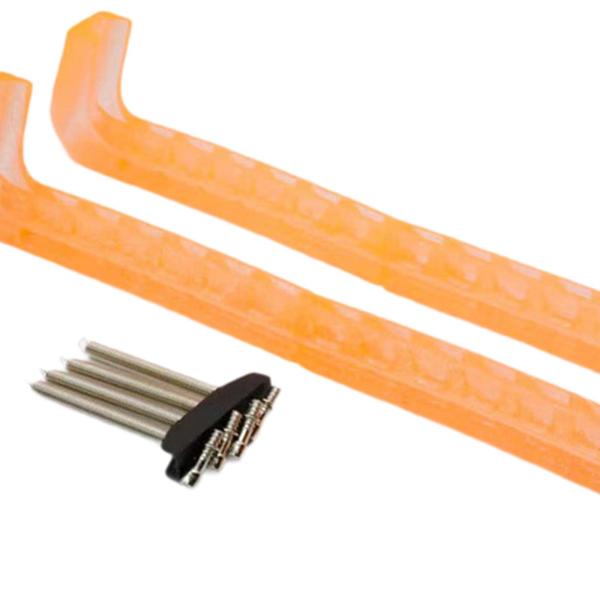 アイス スケート ガード ホッケー フィギュア スケート ガード フィギュア スケート ウィンター スポーツ用 オレンジ