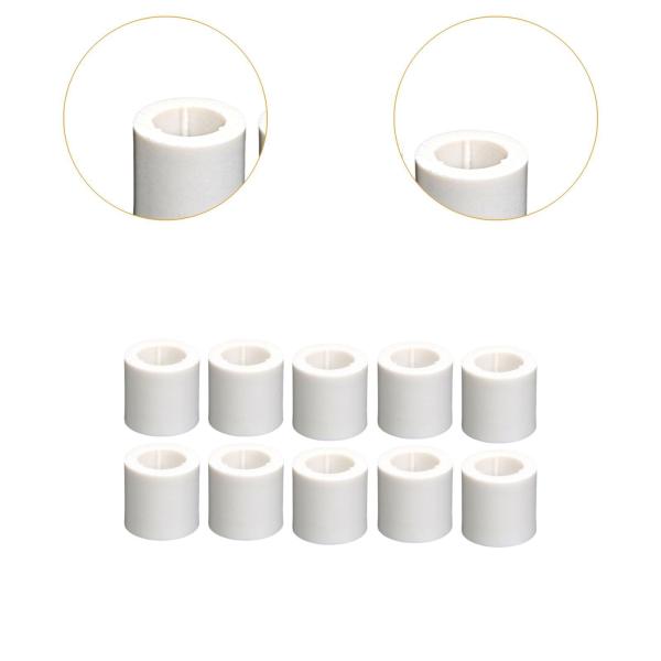 10xビリヤードキュースティックフェルル修理アクセサリービリヤードキューチップフェルル直径11.5mm