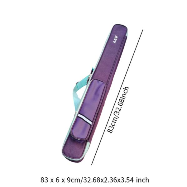 プールキューケースビリヤードプールキュースティックキャリーバッグパッド付きビリヤードスティックストレージバッグオーガナイザー用のビリヤードアクセサリー