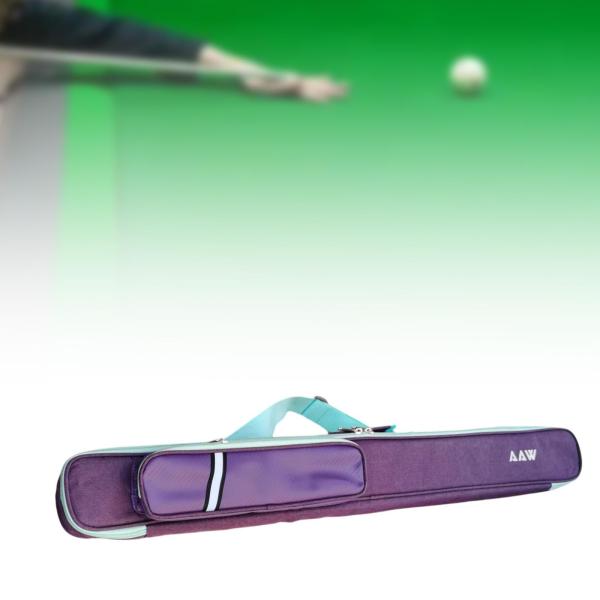 プールキューケースビリヤードプールキュースティックキャリーバッグパッド付きビリヤードスティックストレージバッグオーガナイザー用のビリヤードアクセサリー