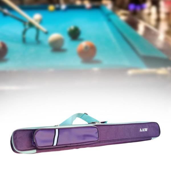 プールキューケースビリヤードプールキュースティックキャリーバッグパッド付きビリヤードスティックストレージバッグオーガナイザー用のビリヤードアクセサリー