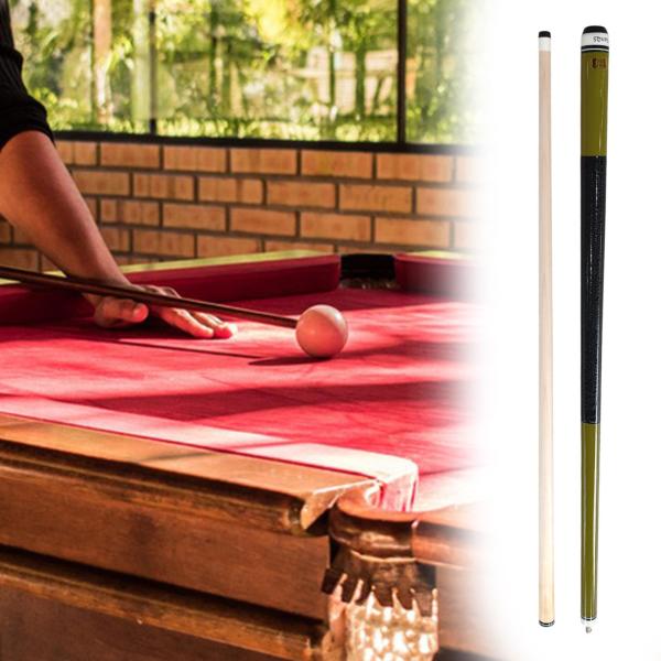 ビリヤード愛好家向け ビリヤードキュースティック ポータブル 57 インチ 初心者 トーナメント グリーン