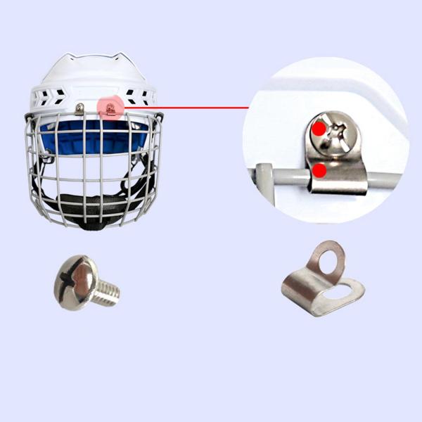 ホッケーヘルメット修理キットコンパクトな頑丈なメンテナンスフィッティングヘルメットハードウェアスタイルB