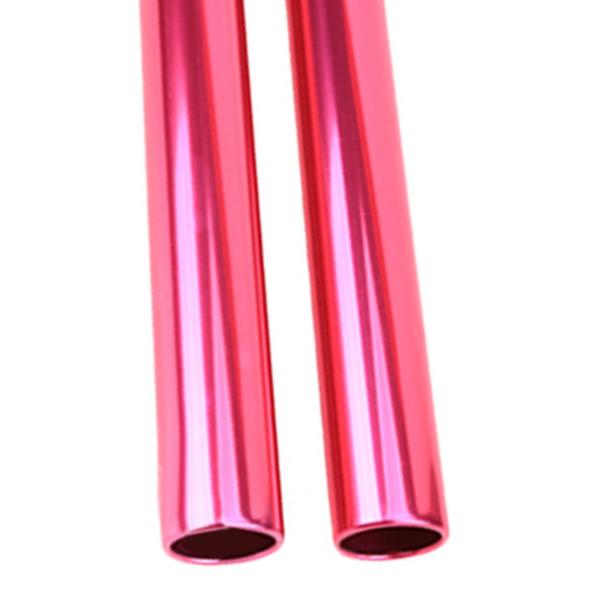 2xアルミニウム合金リレースティックプロの大人29 cmの長さのトラックスティックレッド