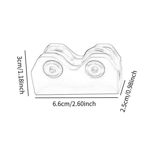 ビリヤードキュー 真直度チェッカー アクセサリー バー 軽量パーツ ゴールド 2個