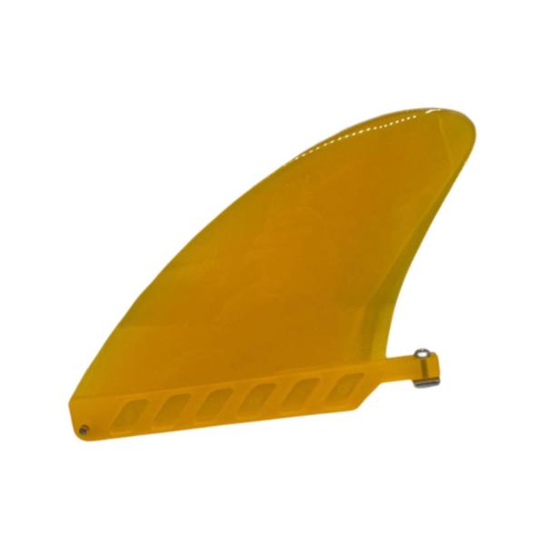 サーフボードフィン 丈夫な取り外し可能なフィン サーフボードアクセサリー シングルセンターフィン オレンジ