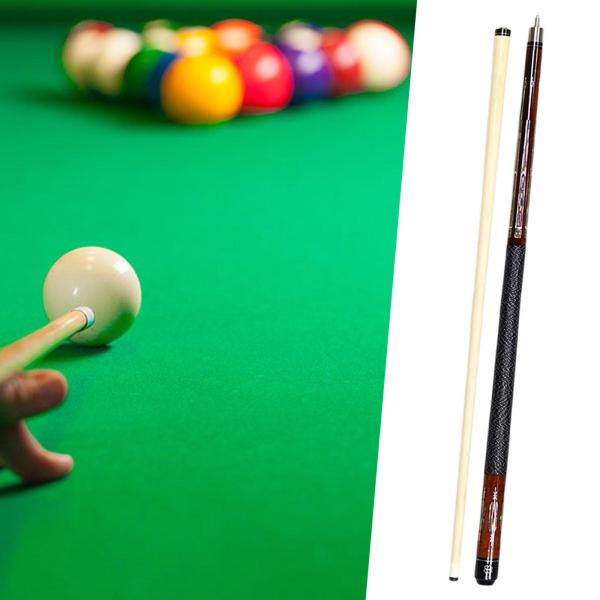 1/2 スプリット ビリヤード キュー スタイリッシュ ポータブル スターター 13mm チップ ゲーム バー ハウス用 ダークブラウン