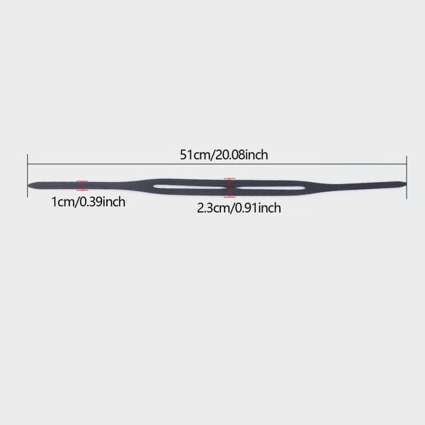スイミングゴーグルストラップ 2個 軽量アクセサリー 水泳用メガネストラップ