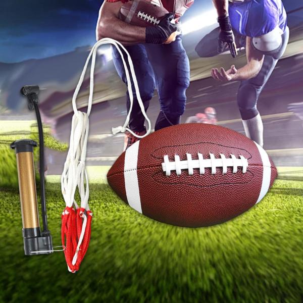 アメリカンフットボール 快適なソフトトレーニングフットボール ゲーム アウトドア スポーツ 69.5cm〜71.5cm