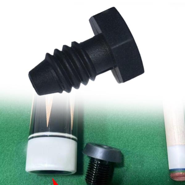 ビリヤードキュー底プラグ交換ブロック ビリヤードキュー底ゴムバンパー ソフト丸歯