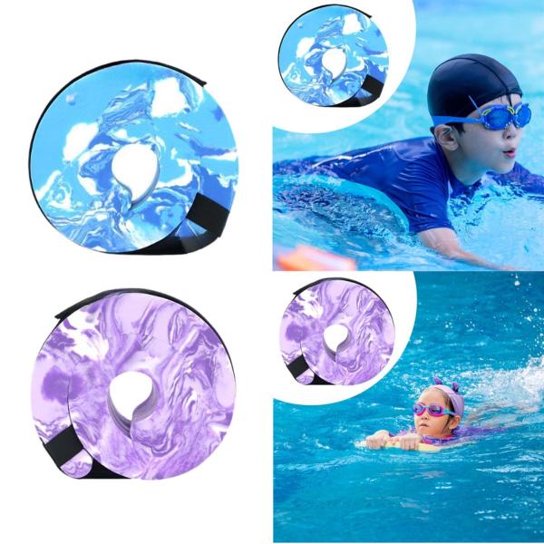 水泳用アクアティックカフ プールエクササイズ 水泳用フロートスリーブ 子供 大人 初心者用 ブルー